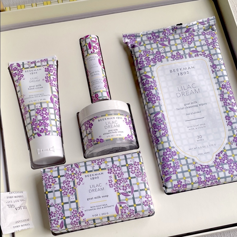 Beekman 1802 Lilac Dream goat milk gift Set